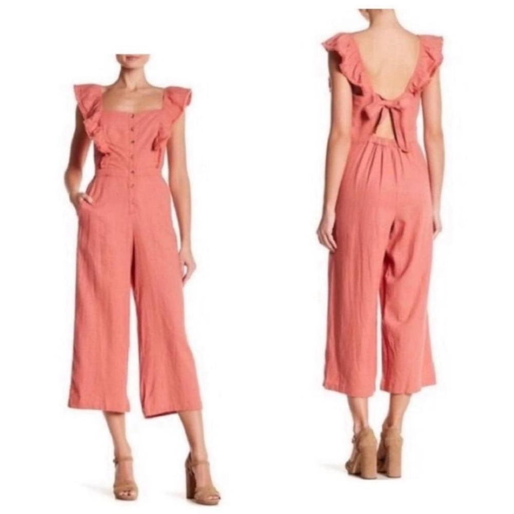 Pink jumpsuit from June & Hudson size M